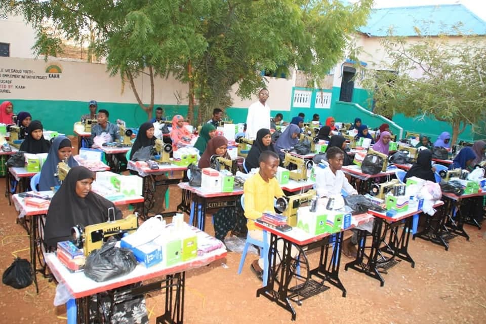 Tailoring, Tie-and-Dye Training and Startup-Kit Distribution