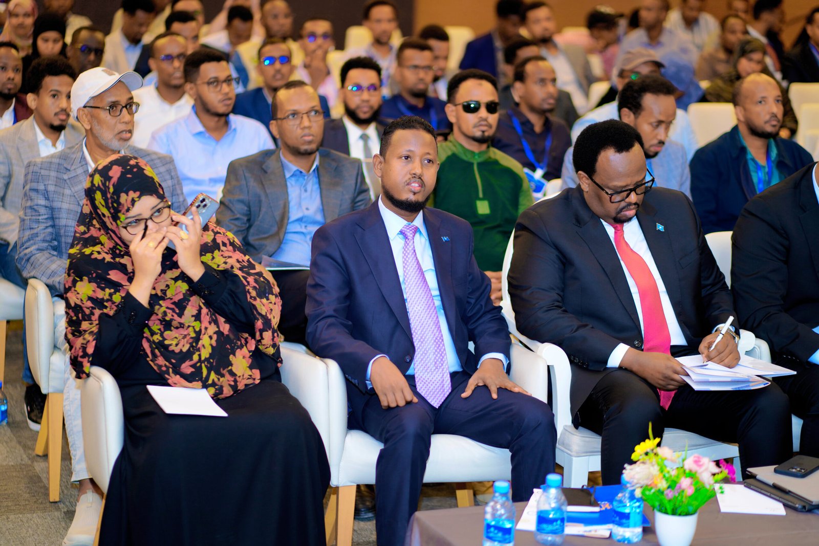 Participants at a Heen Media event in Somalia