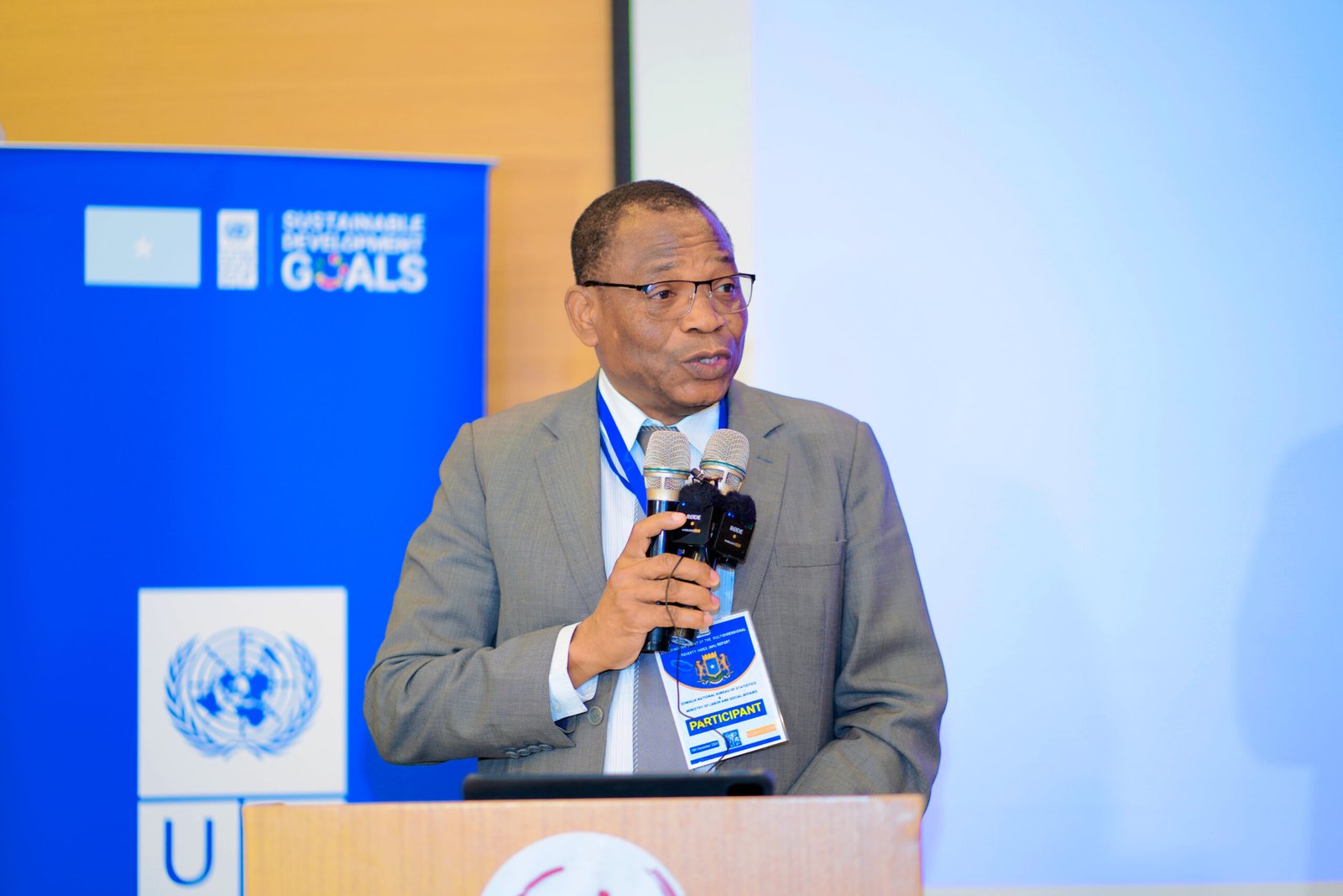 Heen Media covering a public dialogue, workshop, or partnership event in Somalia