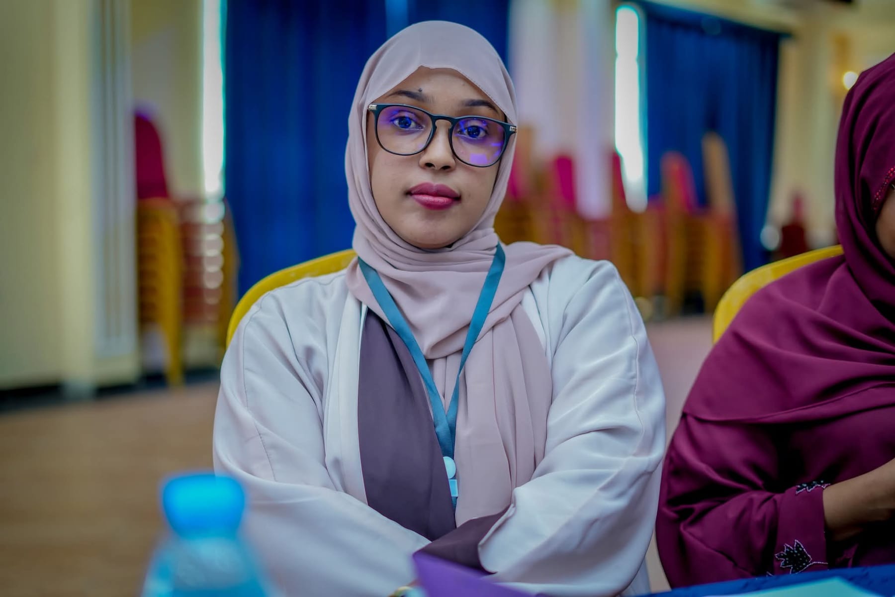 A participant during the discussion
