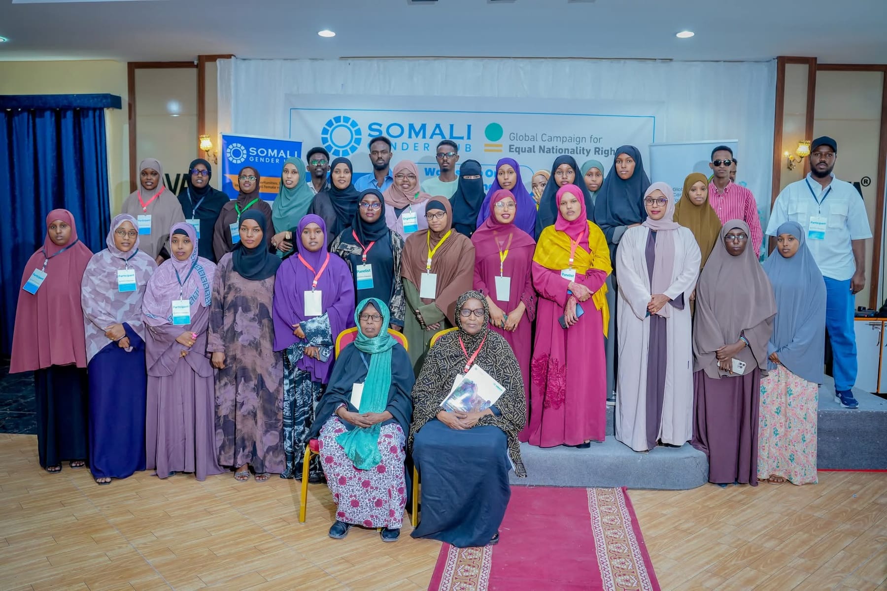 Heen Media covering a public dialogue, workshop, or partnership event in Somalia