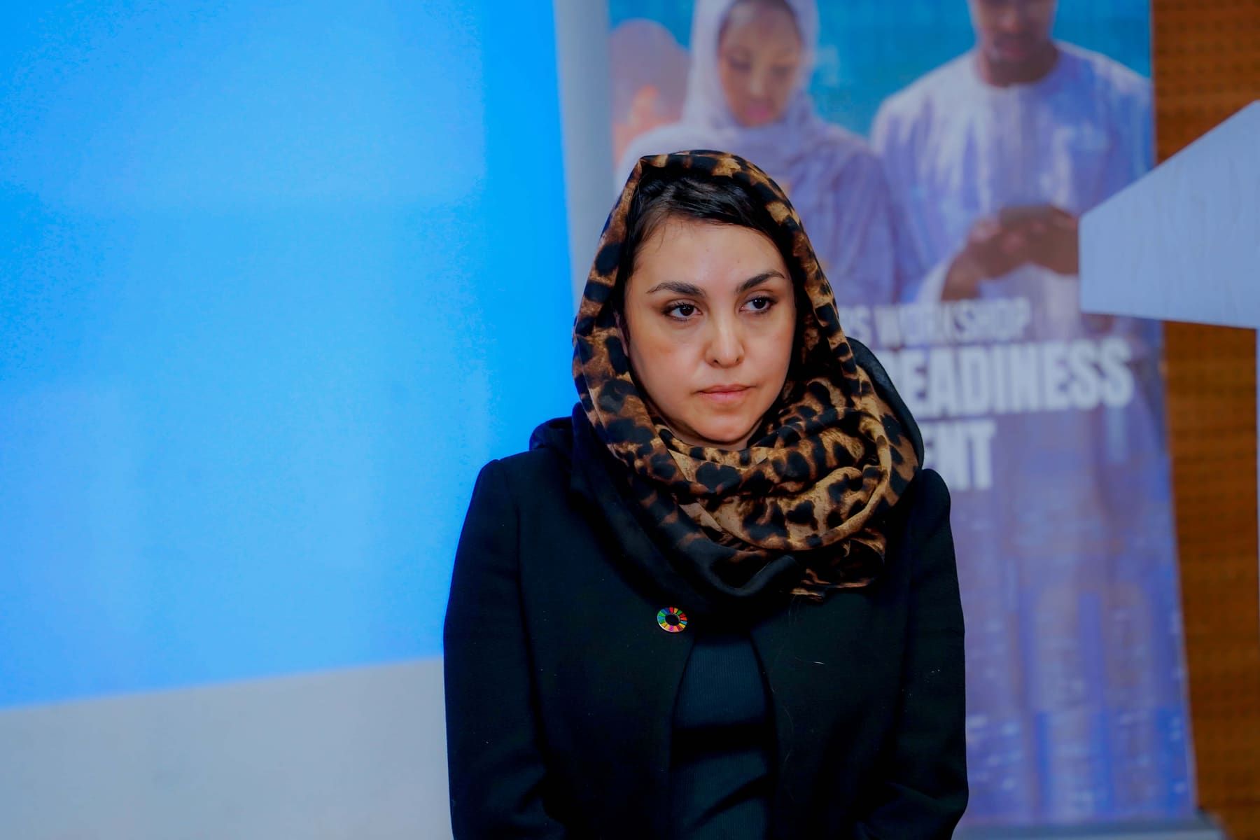 A participant at a Heen Media-covered public dialogue event